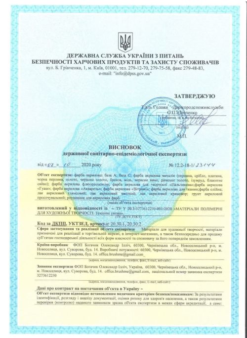 Brushme certificate